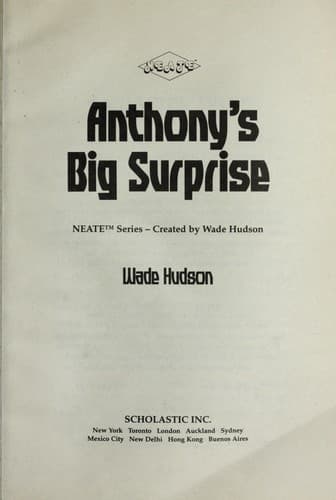 Anthony's big surprise