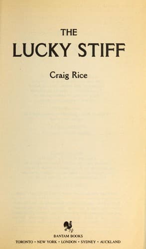 The Lucky Stiff