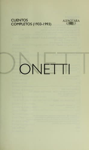 Cuentos completos (1933-1993)
