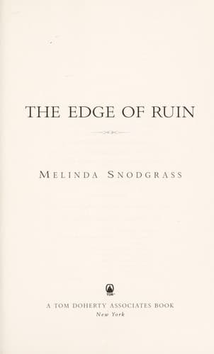 The edge of ruin