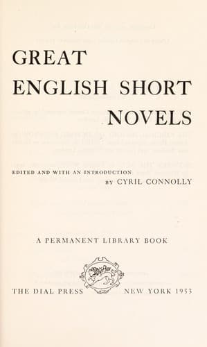 Great English short novels