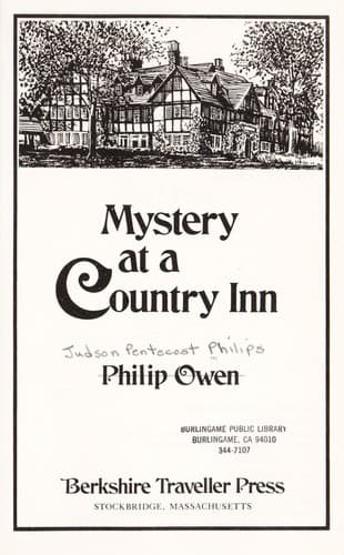 Mystery at a country inn