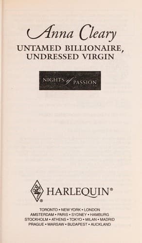 Untamed billionaire, undressed virgin