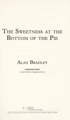 The Sweetness at the Bottom of the Pie