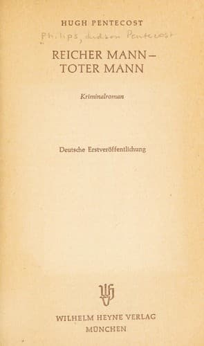 Reicher Mann, toter Mann