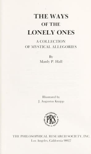 The ways of the lonely ones