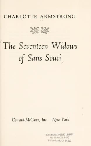 The seventeen widows of Sans Souci