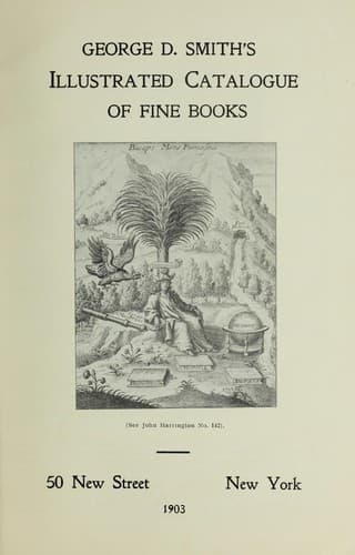 George D. Smith's illustrated catalogue of fine books