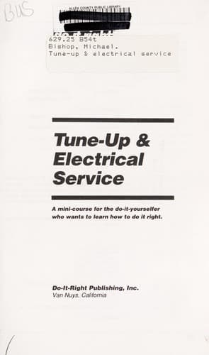 Tune-up & electrical service