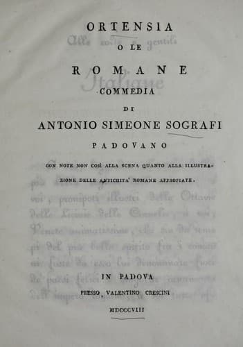 Hortensia, sive, Romanae