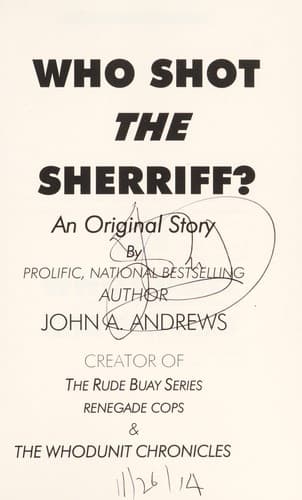 Who shot the sherriff?