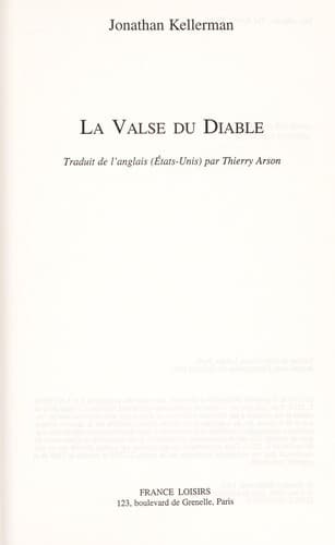 La valse du diable