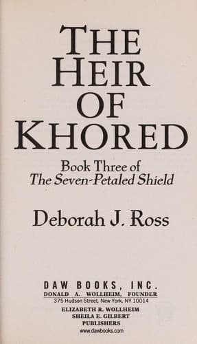 The heir of Khored