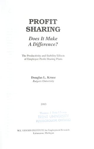 Profit sharing
