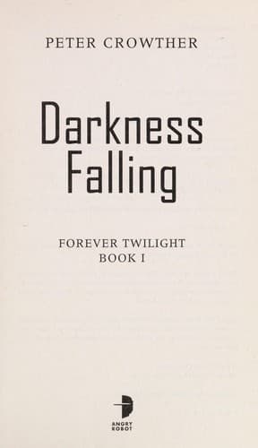 Darkness falling