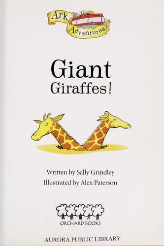 Giant giraffes!