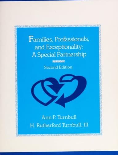 Families, professionals, and exceptionality