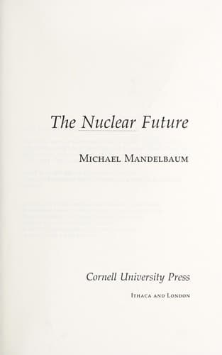 The nuclear future