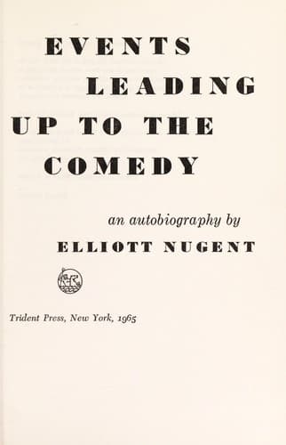 Events leading up to the comedy
