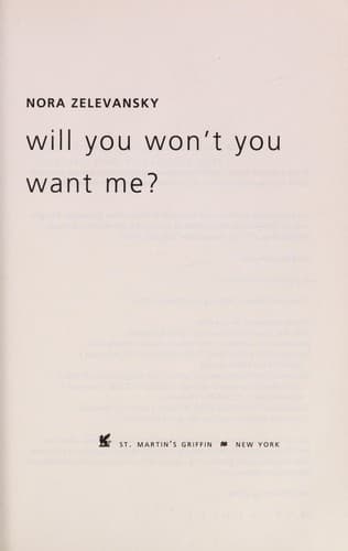 Will you won't you want me?