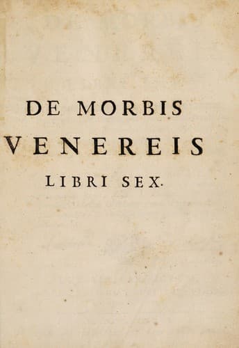 De morbis veneris libri sex
