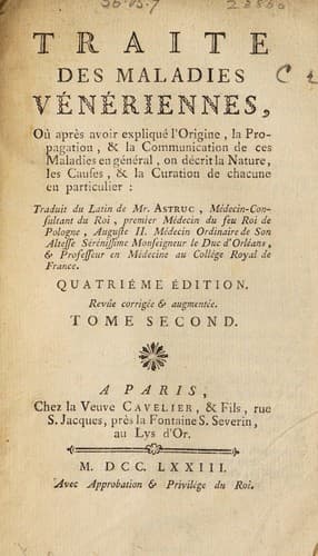 Traité des maladies vénériennes