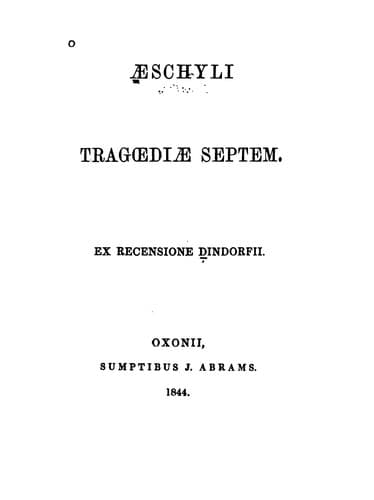 Tragœdiæ septem