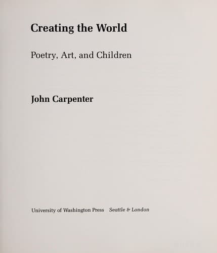 Creating the world