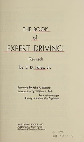 The book of expert driving