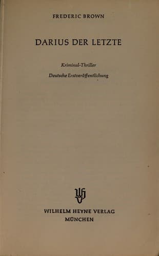 Darius, der Letzte