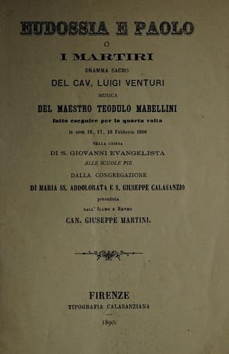 Eudossia e Paolo, o, I martiri