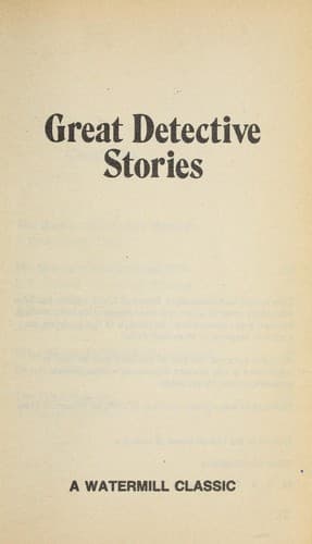Great detective stories