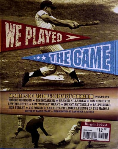 We played the game