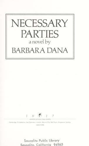 Necessary parties