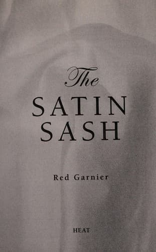 The satin sash