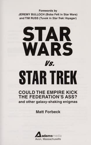 Star Wars vs. Star Trek