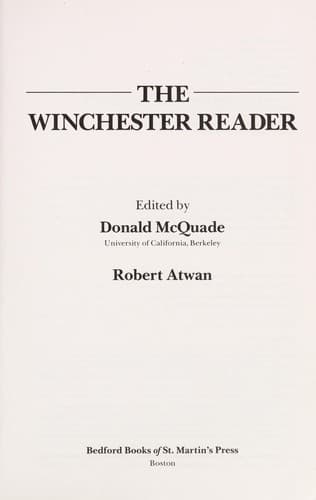The Winchester Reader