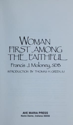 Woman, first among the faithful