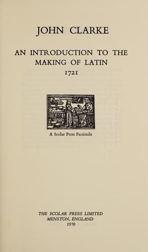 An introduction to the making of Latin