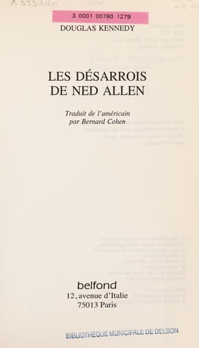 Les désarrois de Ned Allen