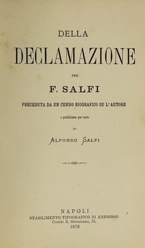 Della declamazione
