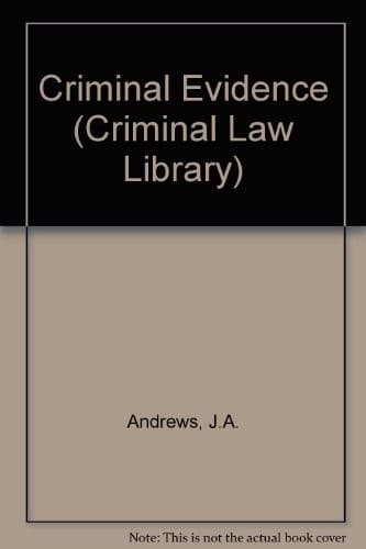 Criminal evidence