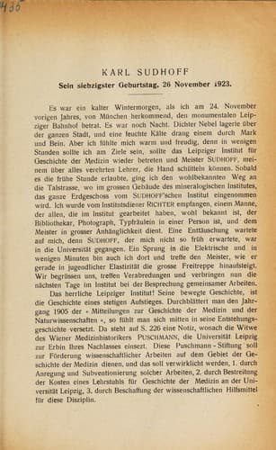 Karl Sudhoff