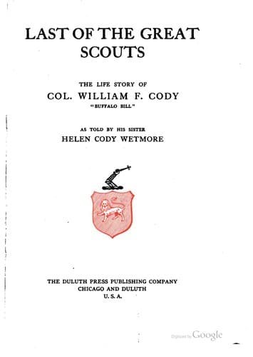 Last of the great scouts