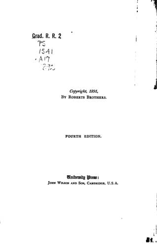 Poems: Second Series