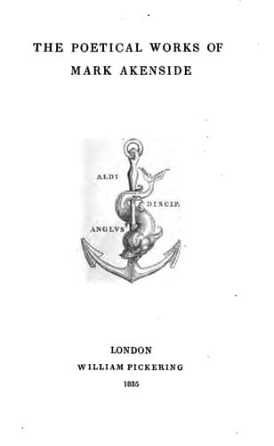The Poetical Works of Mark Akenside