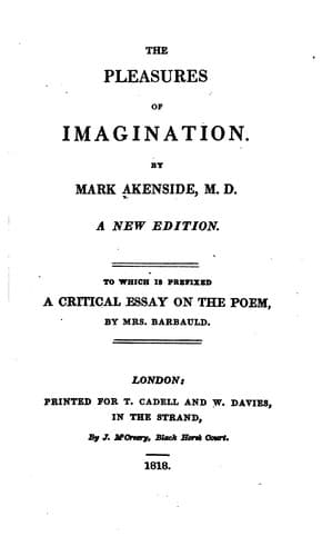 The Pleasures of Imagination