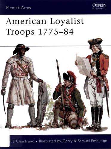 American loyalist troops, 1775-84