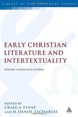 Early Christian literature and intertextuality