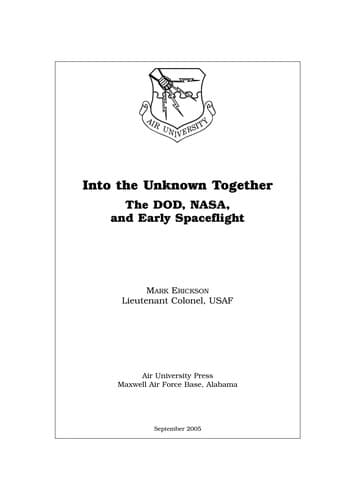 Into the Unknown Together